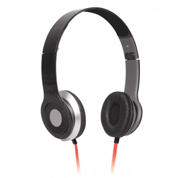 Foldable Headphones With Standard Jack - Black