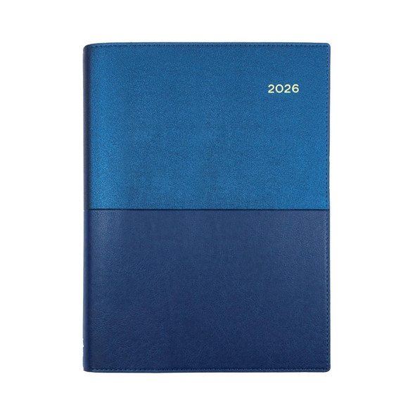Vanessa A4 DTP Diary 2026 Blue
