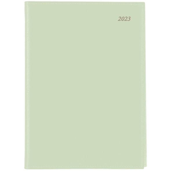 Soho 2023 Diary A4 Day To Page Sage Green