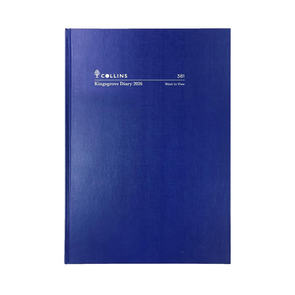 Collins Kingsgrove Diary A5 Week To View 2026