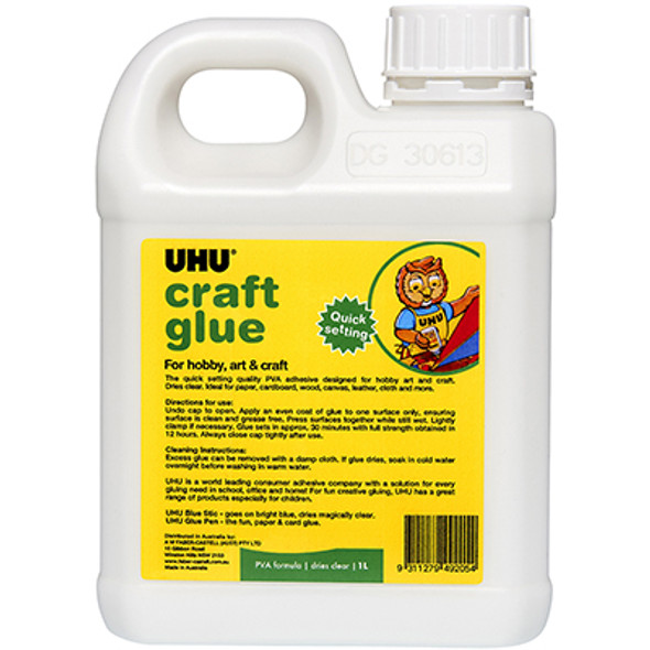 UHU Pva Glue 1lt