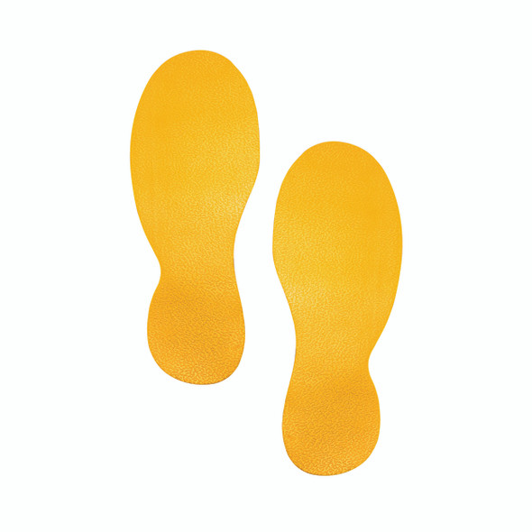 Durabe Foot Markings Yellow Pack 10