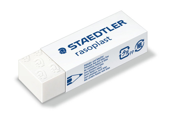 Staedtler 526 B20 Rasoplast Eraser Large  65 x23x13 mm