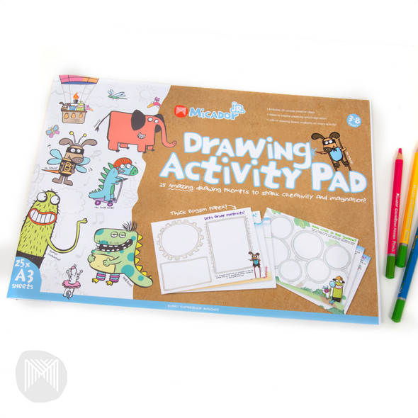 Micador jR.Drawing Activity Pad A3 FSC Mix