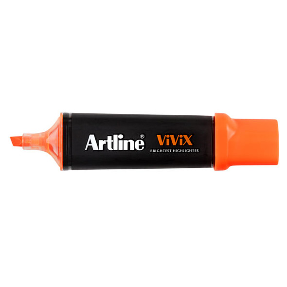 Artline Vivix Highlighter Orange Pack 10