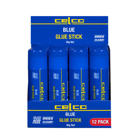 Celco Glue Stick Blue 36gn