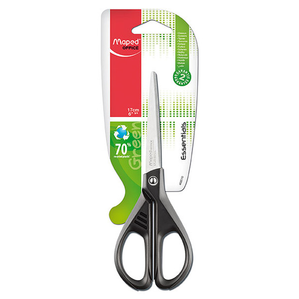 Maped  Essentials Green Scissors 17cm