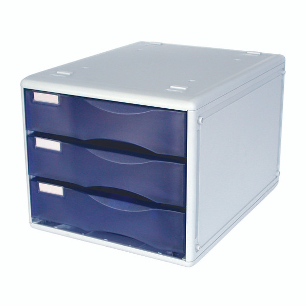 Metro 3438 Desktop Filing Drawer B4 3 Drawer Grape