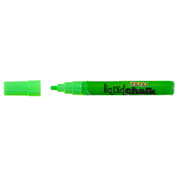 Texta Liquid Chalk Marker Dry Wipe Green