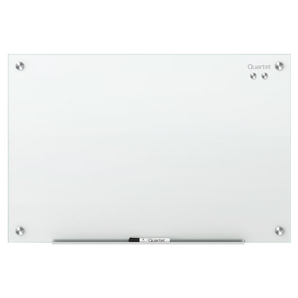 Quartet Glass Board Infinity 915x1200mm White