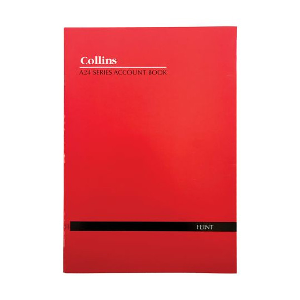 Collins Account Book Series 'A24' Feint