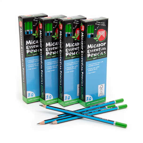 Micador Essential Pencils FSC 100% - 6B Pack 20