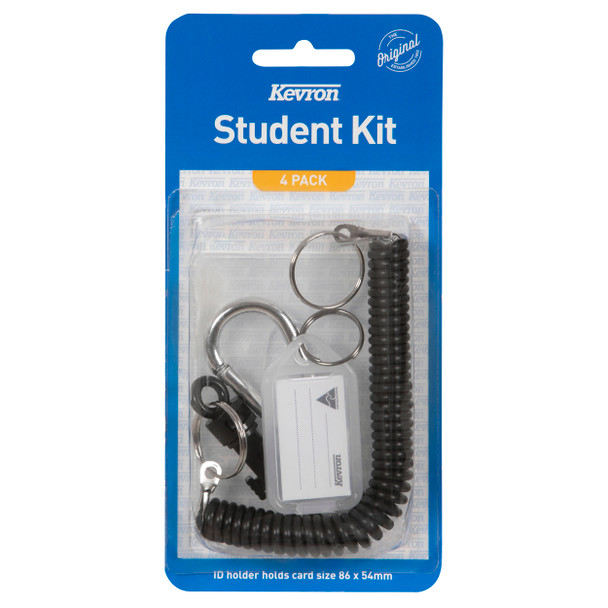 Kevron 47042 Student Kit  4 Piece Black