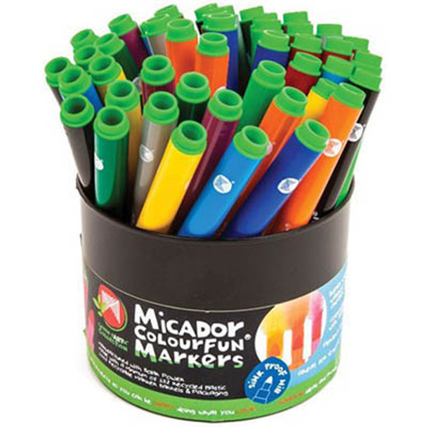 Colourfun Markers,Tub 48 (4x12 colours) Micador