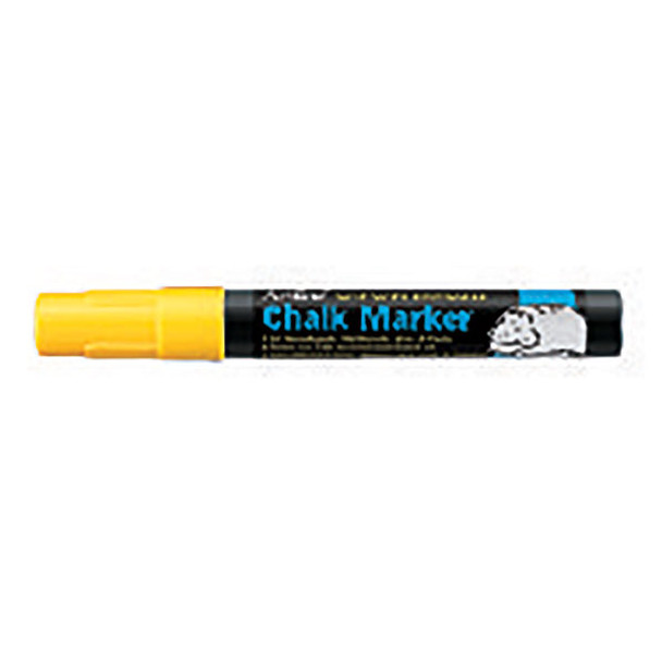 Artline Chalk Marker 2mm Nib Yellow