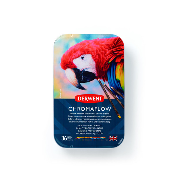 Derwent Chromaflow Pencils Tin36