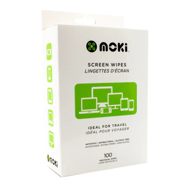 Moki Screen Wipes 100 pack