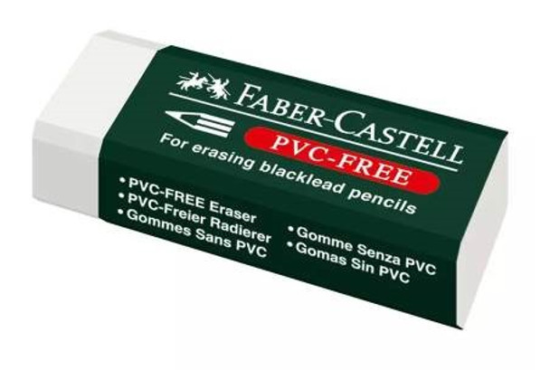 Faber-Castell - PVC Free Eraser White Large