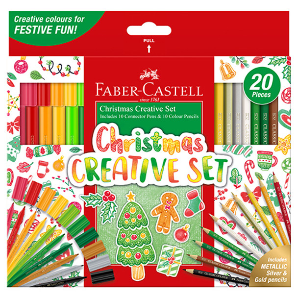 Faber-Castell Christmas Creative Set Pack 20