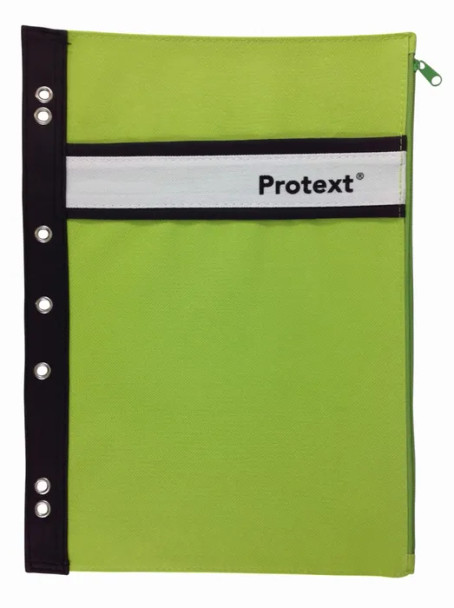 Protext Binder Buddy Pencil Case Lime Pack 6