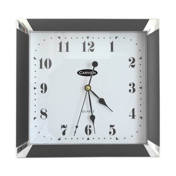 Jastek Square Clock Black Frame