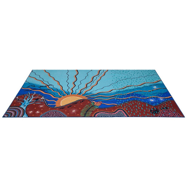 Elizabeth Richards Indigenous Seasons Rug Large