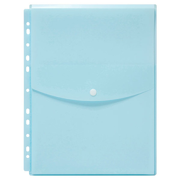 Marbig Binder Wallet Pastel Blue