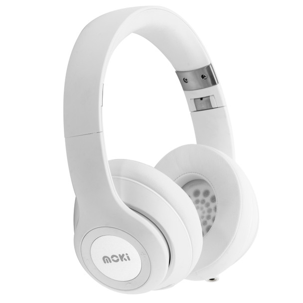 Moki Katana Bluetooth Headphones White
