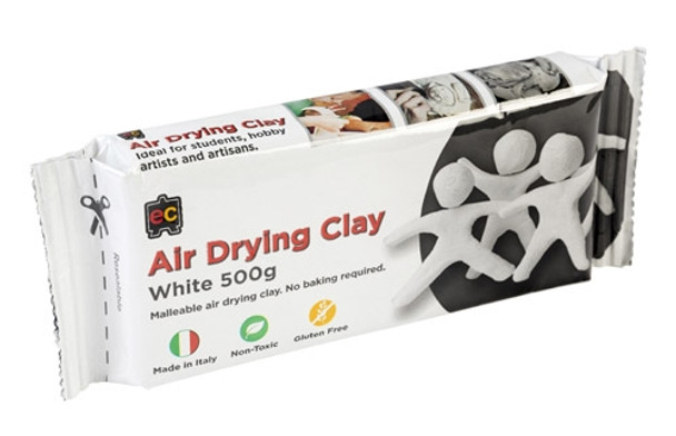 Air Drying Clay White 500gm