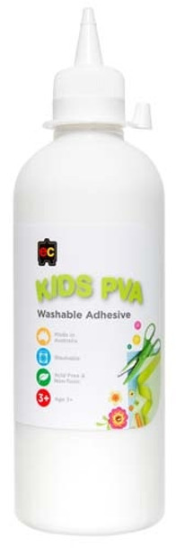 Educational Colours Kids PVA Glue 500ml