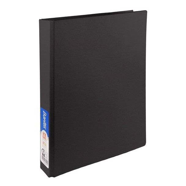 Bantex Ring Binder Standard PP A4 4D Ring 25mm - Black