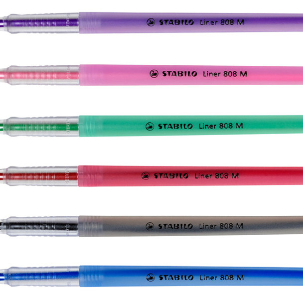 Stabilo Liner Ballpoint Pen Medium Box 10