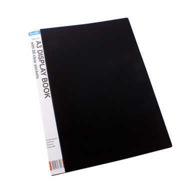 Marbig Non Refillable Display Book Insert Cover 40pg Red