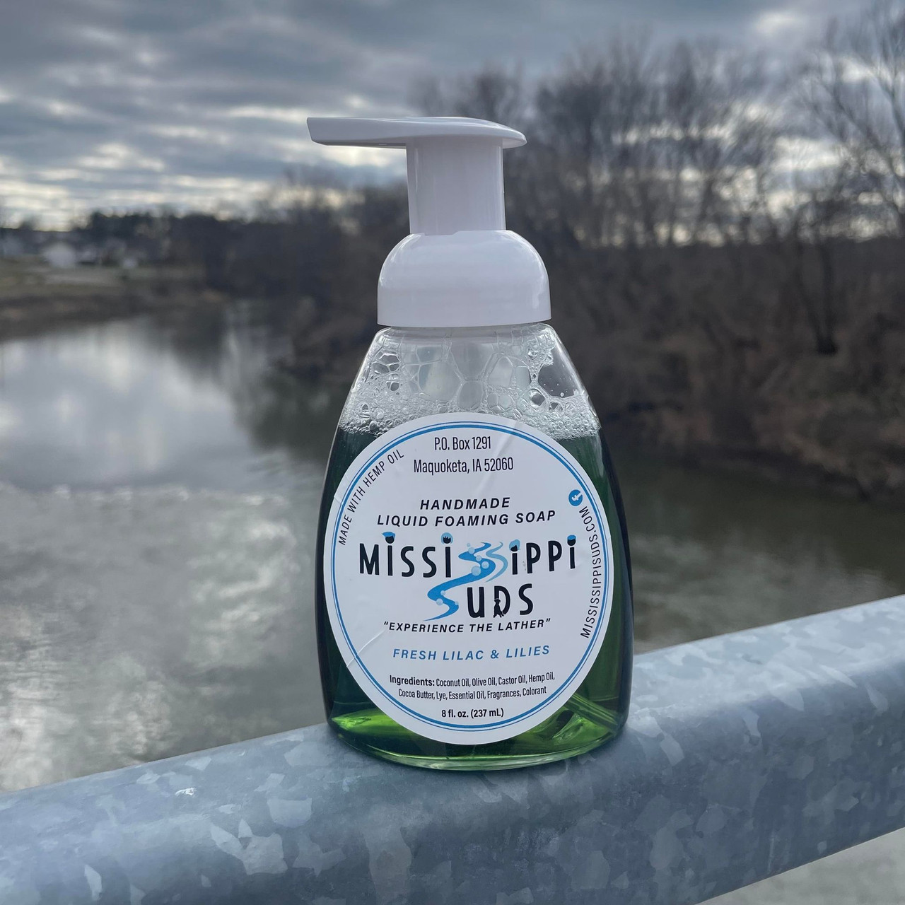 Fresh Lilac liquid hand soap Mississippi Suds