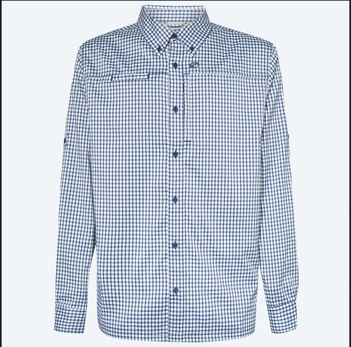 Costa Tech Button Down Plaid