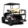 EZGO TXT Genesis 250 Golf Cart Rear Seat Kit with Deluxe Tan Cushion Set, 01-049-203D