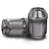 100 Pack 1/2" x 20 Lug Nuts - Chrome, LUG100S