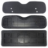 Cushion Set, Black, Universal Board, No Welt Pattern, 700 (except E-Z-Go TXT), 800 Series, SEAT-701U-B