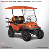 DoubleTake Club Car Precedent Body Kit Factory Style Orange