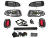 Revenge E-Z-GO RXV LED Super Deluxe Street Legal Golf Cart Light Kit 2008-2015, LIGHT-L1002KLDSKO-D1-X1