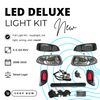Revenge E-Z-GO RXV LED Super Deluxe Street Legal Golf Cart Light Kit 2008-2015, LIGHT-L1002KLDSKO-D1-X1