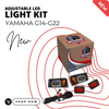 Revenge Yamaha G22 LED Adjustable Golf Cart Light Kit All G14 - G22 Models, LIGHT-L1003KLBKO-D1-X1