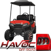 Yamaha G29/Drive HAVOC Off-Road Body Kit in Red 2007-2016, 05-046KO