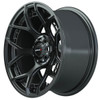 Set of (4) 15" Flow Form Evolution Matte Black Wheels w/ GTW Nomad OffRoad Tires, A19-419