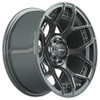 Set of 4 15" Flow Form Evolution Gunmetal Wheels with GTW Nomad Off-Road Tires, A19-423