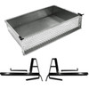 GTW Aluminum Cargo Box Kit For Club Car DS Golf Cart (2000-Up), 04-054