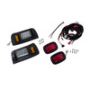 GTW Adjustable LED Light Kit for Club Car DS Golf Cart (1993-Up), 02-114