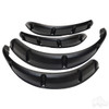 Fender Flares Kit - 3" Wide Set of 4 for Club Car Tempo Golf Cart (ACC-FF19)