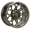 14x7 GTW Bravo Golf Cart Wheel (Matte Recon Green), 19-252