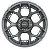 15" MadJax Flow Form Evolution Golf Cart Wheel Gunmetal, 19-264